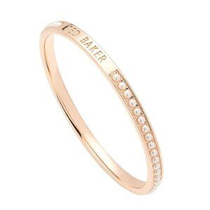 Ted Baker Clem Narrow PEARL Crystal Band Bangle